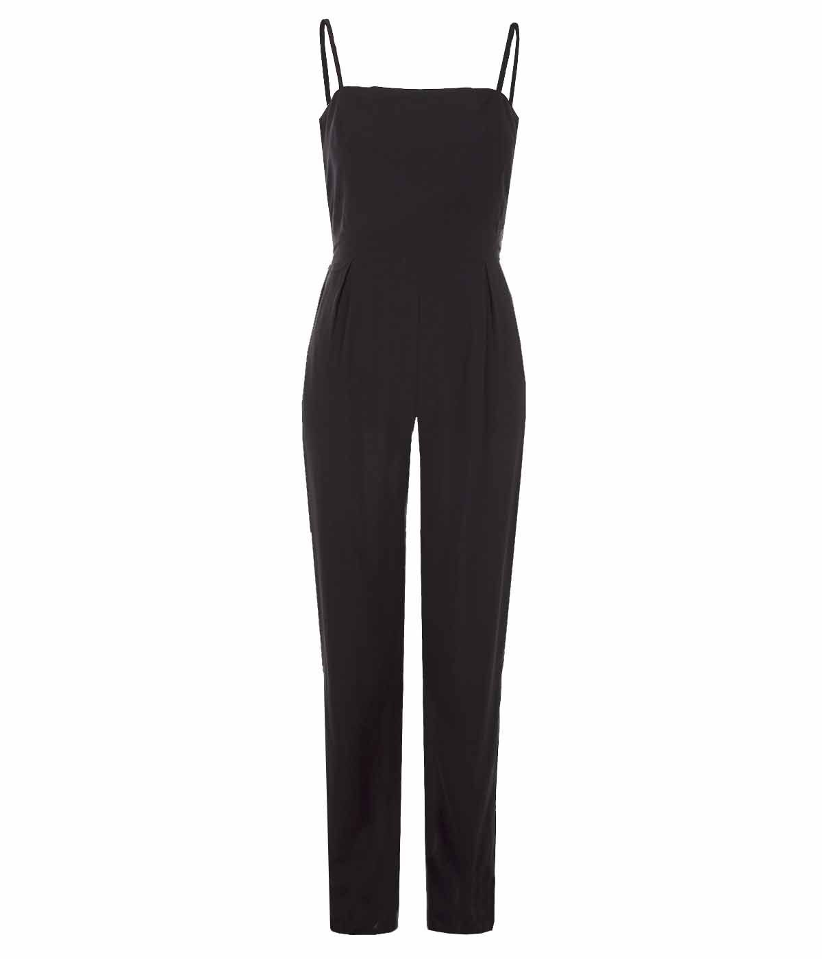 Viscose jumpsuit with straps 0